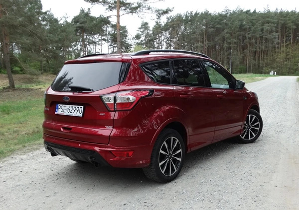 Ford Kuga cena 87900 przebieg: 86300, rok produkcji 2019 z Maszewo małe 154